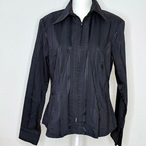 Elegant Horsemanship Zippered Top